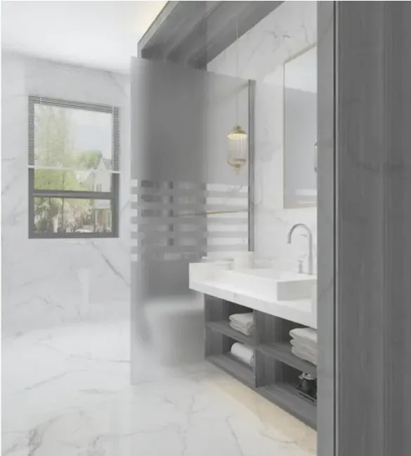 Sanitari moderni con porta doccia scorrevole per cabina doccia da bagno